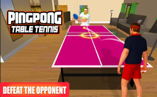 Table Tennis 3D Ping-Pong Master android App screenshot 5