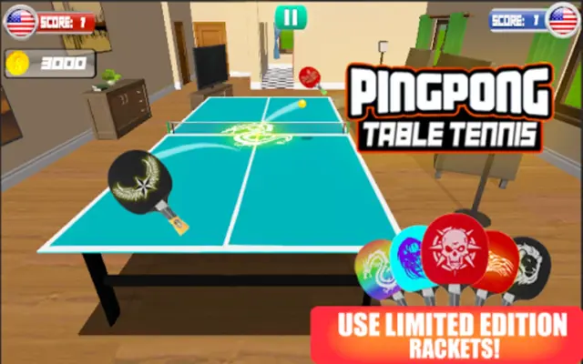 Table Tennis 3D Ping-Pong Master android App screenshot 6